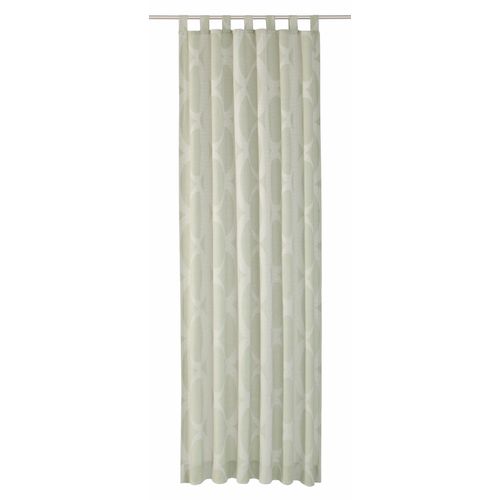 4004567055134 - Vorhang WIRTH Lahstedt Gr 1 grün B135cm H145cm Jacquard Polyacryl Polyester Gardinen