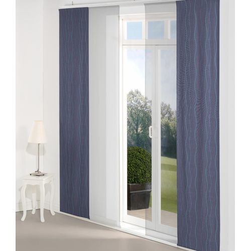 4004567171766 - Schiebegardine WIRTH Sepino Gardinen Gr 145 cm Paneelwagen 60 cm blau Schiebegardinen blickdicht Gardine 4004567171766 - Schiebegardine WIRTH Sepino Gardinen Gr 145 cm Paneelwagen 60 cm blau Schiebegardinen blickdicht Gardine