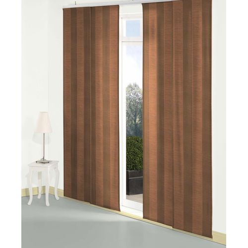 4004567510886 - Schiebegardine WIRTH Niederau Gr 1 orange (terra) B60cm H145cm Jacquard Polyacryl Polyester Gardinen 4004567510886 - Schiebegardine WIRTH Niederau Gr 1 orange (terra) B60cm H145cm Jacquard Polyacryl Polyester Gardinen