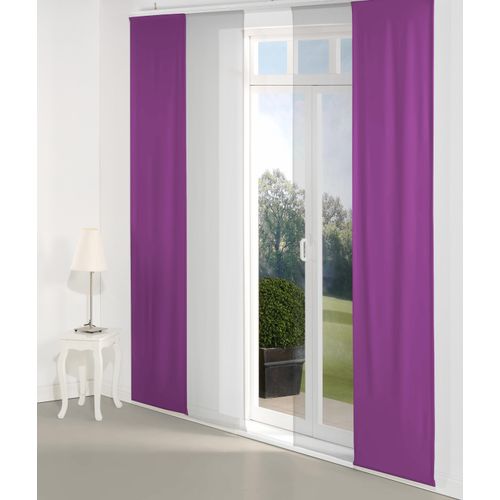 4004567170806 - Schiebegardine WIRTH Dim out Gardinen Gr 145 cm Paneelwagen 60 cm lila Paneelwagen Gardine inkl Beschwerungsstange 4004567170806 - Schiebegardine WIRTH Dim out Gardinen Gr 145 cm Paneelwagen 60 cm lila Paneelwagen Gardine inkl Beschwerungsstange