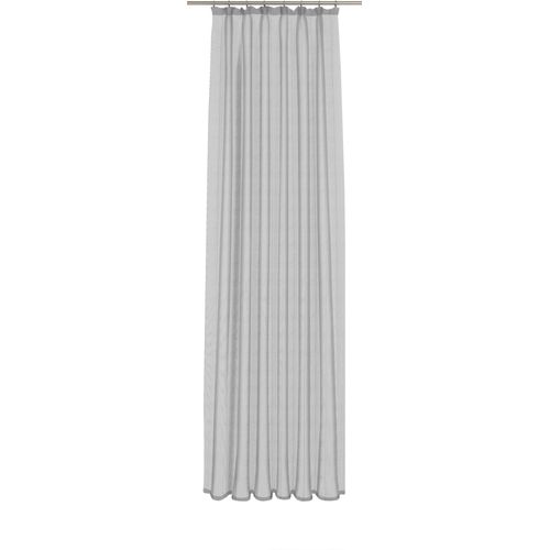 4004567526542 - Gardine WIRTH Chiara Gr 1 braun (braun grau) B300cm H120cm Jacquard Polyester Gardinen