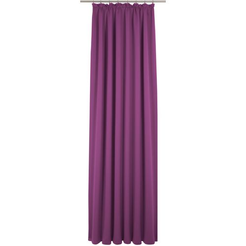 4004567249991 - Vorhang WIRTH Newbury Gardinen Gr 125 cm Kräuselband 65 cm lila (beere) Kräuselband Gardine