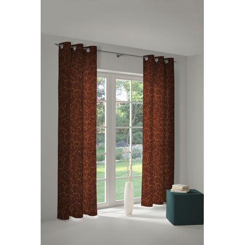 4004567110291 - Vorhang WIRTH Toco-Ranke Gr 1 braun B132cm H145cm Chenille Polyacryl Polyester Gardinen 4004567110291 - Vorhang WIRTH Toco-Ranke Gr 1 braun B132cm H145cm Chenille Polyacryl Polyester Gardinen