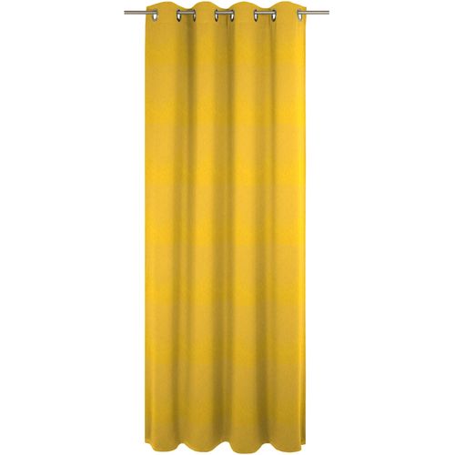 4004567531164 - Vorhang WIRTH Westport Gr 1 gelb Gardinen 145cm Ösen 132cm Polyester B132cm H145cm