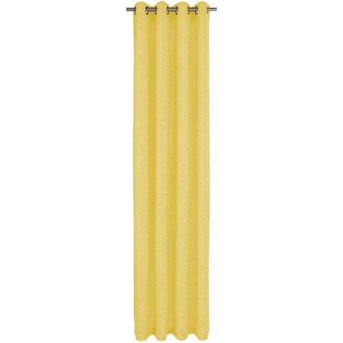 4004567117924 - Vorhang WIRTH Holmsund 288g qm Gr 8 gelb Gardinen 160cm Ösen 172cm Polyacryl B172cm H160cm