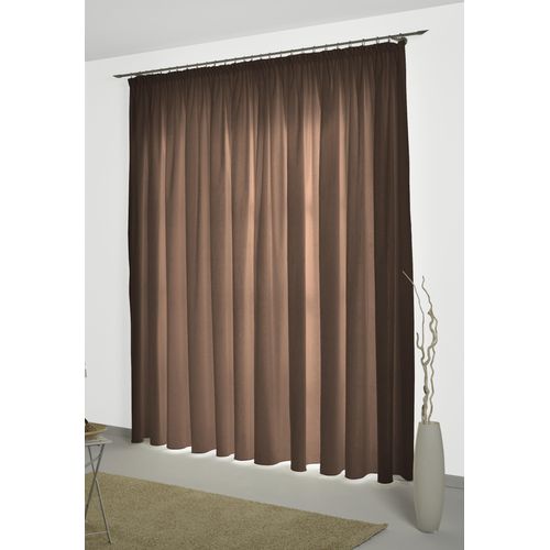 4004567092740 - Vorhang WIRTH NEUFAHRN Gr 1 braun B135cm H145cm Jacquard Polyacryl Polyester Gardinen