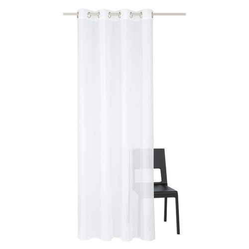 4004567089047 - Vorhang WIRTH Betsy Gardinen Gr 145 cm Ösen 140 cm goldfarben Fertiggardine Fertigstore Flauschvorhang Gardine Gardinenstore Langstore Ösenschal Übergardine Ösen Store