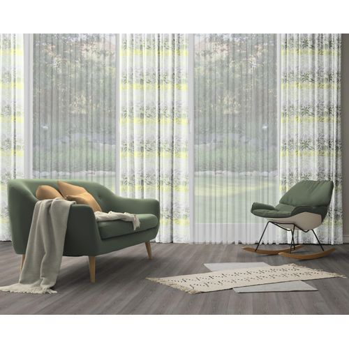 4004567534158 - Vorhang WIRTH Kairo Gardinen Gr 145 cm Multifunktionsband 132 cm grün Esszimmergardinen 4004567534158 - Vorhang WIRTH Kairo Gardinen Gr 145 cm Multifunktionsband 132 cm grün Esszimmergardinen