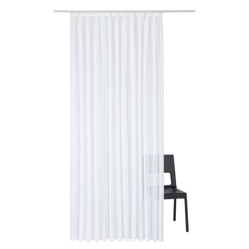 4004567088644 - Vorhang WIRTH Betsy Gardinen Gr 225 cm Faltenband 300 cm grün Fertiggardine Fertigstore Flauschvorhang Gardine Gardinenstore Langstore Übergardine Schlafzimmergardinen Store