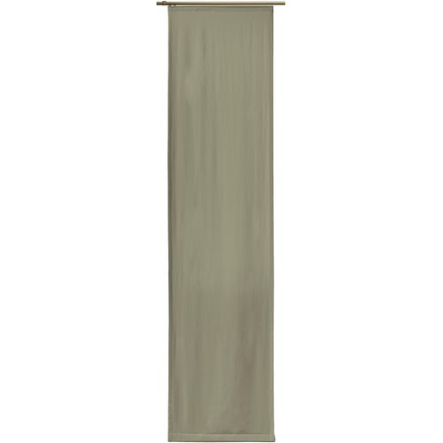 4004567522551 - Schiebegardine WIRTH Umea Gr 1 grau (dunkelgrau) B60cm H145cm Jacquard Polyester Gardinen