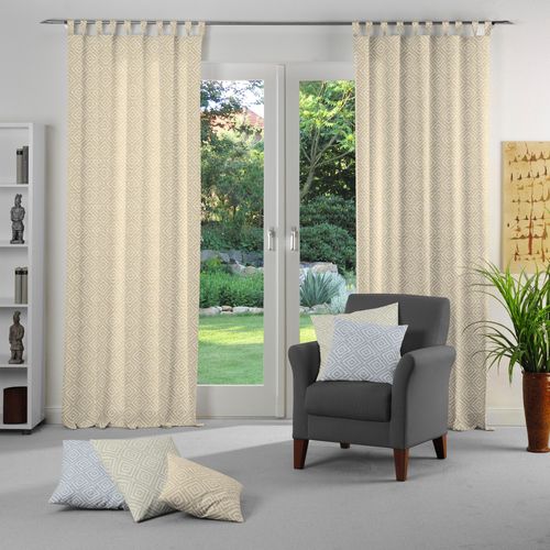 4004567519018 - Vorhang WIRTH Telfort Gr 1 gold (goldfarben) B132cm H145cm Jacquard Baumwolle Polyester Gardinen 4004567519018 - Vorhang WIRTH Telfort Gr 1 gold (goldfarben) B132cm H145cm Jacquard Baumwolle Polyester Gardinen