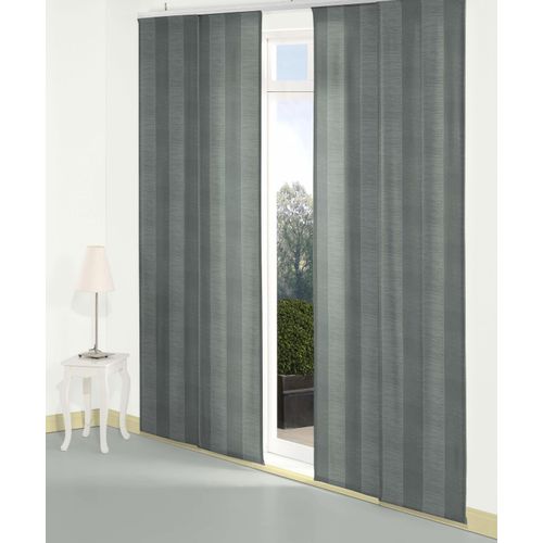 4004567511456 - Schiebegardine WIRTH Niederau Gr 1 blau (petrol) B60cm H145cm Jacquard Polyacryl Polyester Gardinen 4004567511456 - Schiebegardine WIRTH Niederau Gr 1 blau (petrol) B60cm H145cm Jacquard Polyacryl Polyester Gardinen