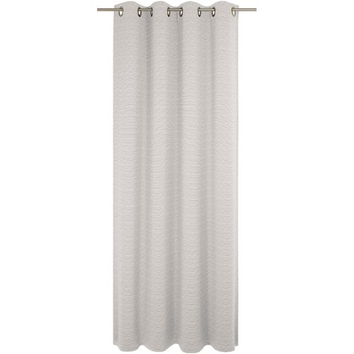 4004567516666 - Vorhang WIRTH Berwick Gr 1 braun B132cm H145cm Jacquard Baumwolle Polyester Gardinen