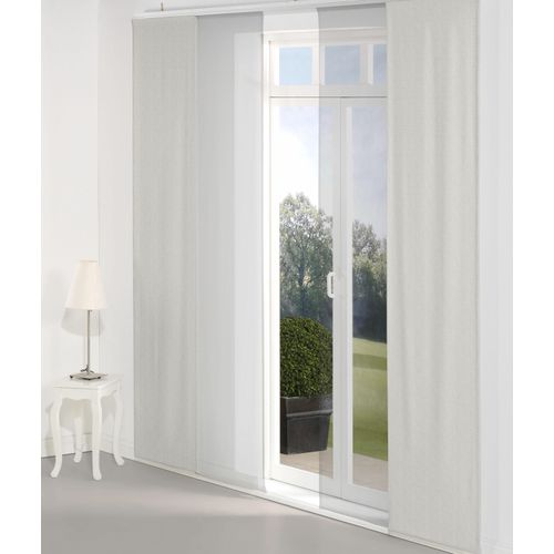 4004567340612 - Schiebegardine WIRTH Torbole Gr 1 braun (hellbraun) B60cm H145cm Jacquard Baumwolle Polyester Gardinen 4004567340612 - Schiebegardine WIRTH Torbole Gr 1 braun (hellbraun) B60cm H145cm Jacquard Baumwolle Polyester Gardinen