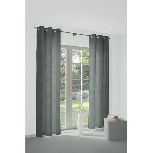 4004567511302 - Vorhang WIRTH Niederau Gr 1 blau (petrol) B132cm H145cm Jacquard Polyacryl Polyester Gardinen