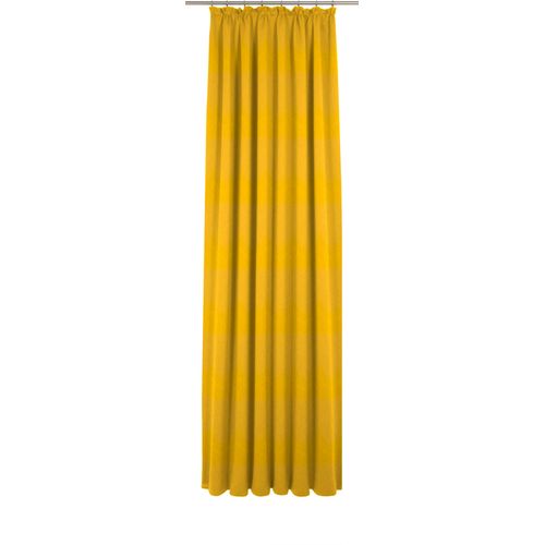 4004567531058 - Vorhang WIRTH Westport Gr 1 gelb Gardinen 145cm Smokband 132cm Polyester B132cm H145cm