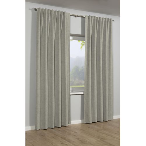 4040976253389 - Gardine SEHLBACH Schal Blackout Struktur Gr 1 beige (natur) B140cm H175cm Polyester Gardinen mit Gardinenband und verdeckten Schlaufen 4040976253389 - Gardine SEHLBACH Schal Blackout Struktur Gr 1 beige (natur) B140cm H175cm Polyester Gardinen mit Gardinenband und verdeckten Schlaufen