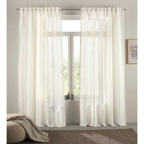4069745016598 - Gardine SOLIVER Ameera Gr 1 weiß B140cm H145cm Leinen Polyester Viskose Gardinen mit Leinen halbtransparent Schal Wohnzimmer Schlafzimmer Vorhang 4069745016598 - Gardine SOLIVER Ameera Gr 1 weiß B140cm H145cm Leinen Polyester Viskose Gardinen mit Leinen halbtransparent Schal Wohnzimmer Schlafzimmer Vorhang