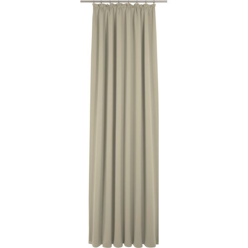 4004567248796 - Vorhang WIRTH Newbury Gardinen Gr 125 cm Kräuselband 65 cm grau (taupe) Kräuselband Gardine