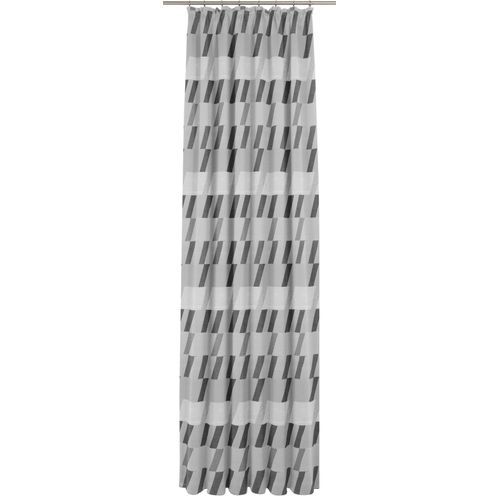 4004567227609 - Vorhang WIRTH Bray Gardinen Gr 145 cm Kräuselband 132 cm grau (dunkelgrau) Kräuselband Gardine