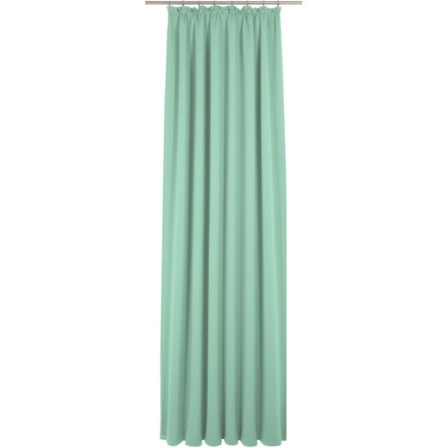 4004567249243 - Vorhang WIRTH Newbury Gardinen Gr 125 cm Kräuselband 65 cm grün (mint) Kräuselband Gardine