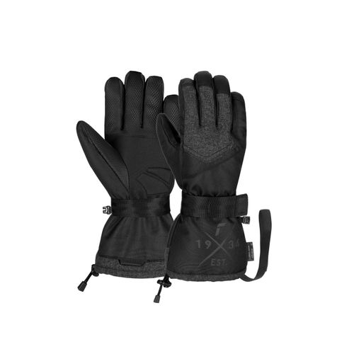 4060485435793 - Skihandschuhe REUSCH Baseplate R-TEX XT Damen Gr 105 schwarz (schwarz grau) 92% Polyester 6% Polyurethan 2% Polyamid mehrfarbig Klassisch Handschuhe mit Ortho-Tec Protection