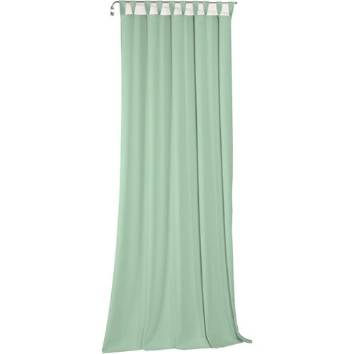4004567249298 - Vorhang WIRTH Newbury Gr 1 grün (mint) B65cm H125cm Jacquard Baumwolle Polyester Gardinen