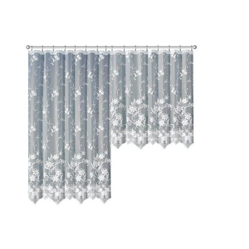 4032107169645 - Gardine VHG Marlene Gr 22 weiß B450cm H245cm Polyester Gardinen