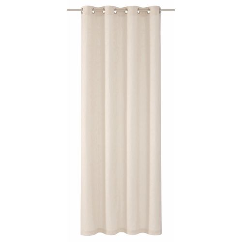 4004567123994 - Vorhang WIRTH Medina Gr 1 beige (creme) Gardinen 145cm Ösen 135cm Polyester Baumwolle B135cm H145cm