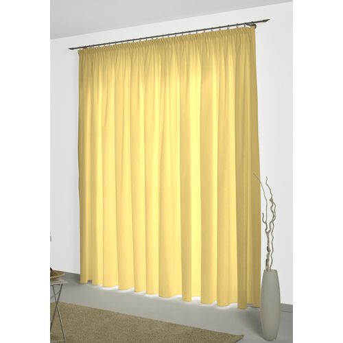 4004567092580 - Vorhang WIRTH NEUFAHRN Gr 1 gelb Gardinen 145cm Smokband 135cm Polyacryl Polyester B135cm H145cm