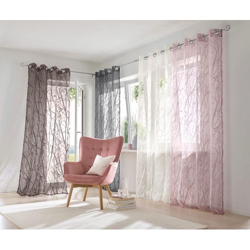 6970901555807 - Gardine HEINE HOME Gr 1 lila (mauve) Gardinen 145cm Ösen Ösen 140cm Polyester Viskose B140cm H145cm 6970901555807 - Gardine HEINE HOME Gr 1 lila (mauve) Gardinen 145cm Ösen Ösen 140cm Polyester Viskose B140cm H145cm