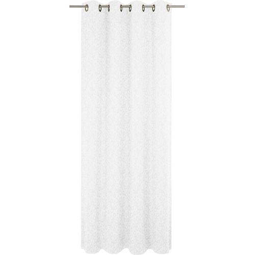 4004567527662 - Vorhang WIRTH Westport Gr 1 weiß Gardinen 145cm Ösen 132cm Polyester B132cm H145cm
