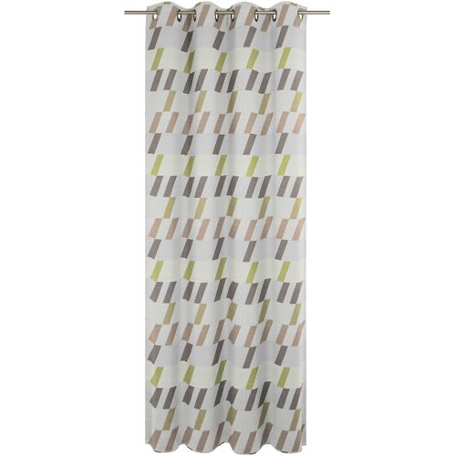 4004567226626 - Vorhang WIRTH Bray Gr 1 grün Gardinen 145cm Ösen 132cm Baumwolle Polyester B132cm H145cm