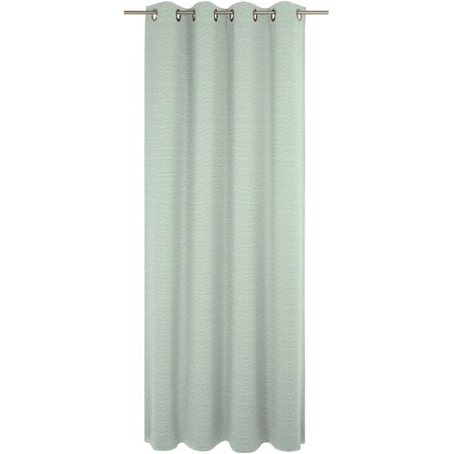 4004567515966 - Vorhang WIRTH Berwick Gr 1 grün B132cm H145cm Jacquard Baumwolle Polyester Gardinen