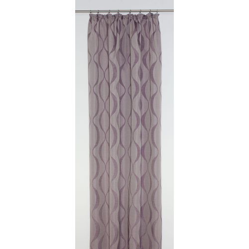 4004567070687 - Vorhang WIRTH Varallo Gardinen Gr 145 cm Kräuselband 135 cm lila Kräuselband Gardine