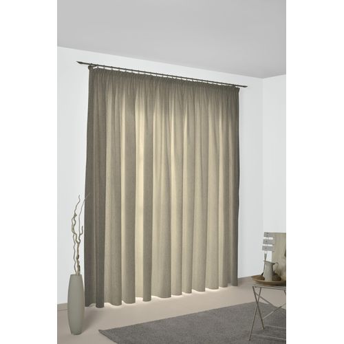 4004567341503 - Vorhang WIRTH Torbole Gr 1 braun (mittelbraun) B65cm H125cm Jacquard Baumwolle Polyester Gardinen 4004567341503 - Vorhang WIRTH Torbole Gr 1 braun (mittelbraun) B65cm H125cm Jacquard Baumwolle Polyester Gardinen