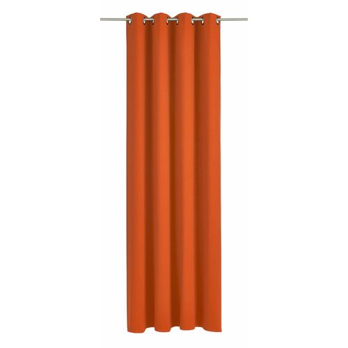 4004567120122 - Vorhang WIRTH Dim out Gardinen Gr 150 cm Ösen 145 cm orange (terra) Ösen Gardine