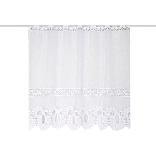 4056751441933 - Gardine HEINE HOME Gardinen Gr 100 cm Stangendurchzug 80 cm weiß Stangendurchzug