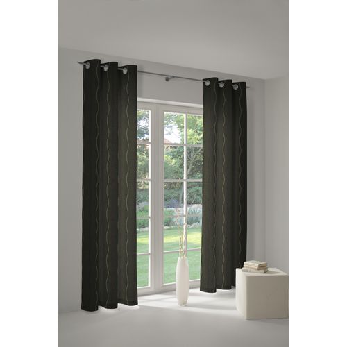 4004567151607 - Vorhang WIRTH Sepino Gr 1 braun Gardinen 150cm Ösen 132cm Obermaterial 75% Polyester 25% Baumwolle B132cm H150cm 4004567151607 - Vorhang WIRTH Sepino Gr 1 braun Gardinen 150cm Ösen 132cm Obermaterial 75% Polyester 25% Baumwolle B132cm H150cm