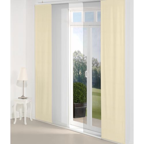 4004567172954 - Schiebegardine WIRTH Neufahrn Gr 1 beige B60cm H145cm Jacquard Polyacryl Polyester Gardinen Inkl Befestigungszubehör 4004567172954 - Schiebegardine WIRTH Neufahrn Gr 1 beige B60cm H145cm Jacquard Polyacryl Polyester Gardinen Inkl Befestigungszubehör