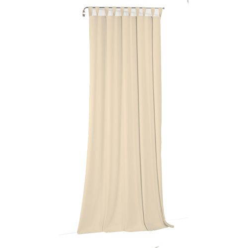 4004567248697 - Vorhang WIRTH Newbury Gr 1 beige B65cm H125cm Jacquard Baumwolle Polyester Gardinen