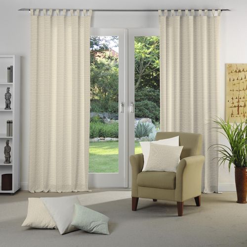 4004567516369 - Vorhang WIRTH Berwick Gr 1 gold (goldfarben) B132cm H145cm Jacquard Baumwolle Polyester Gardinen