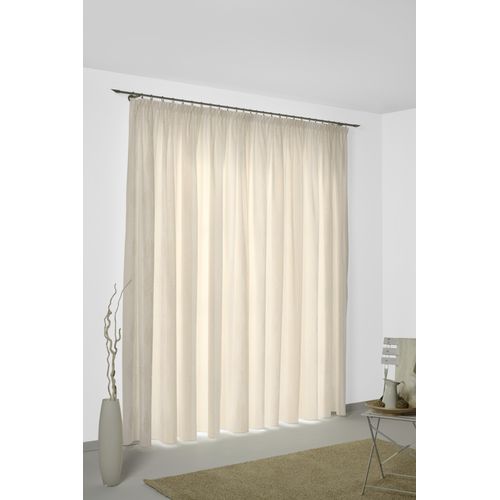 4004567120610 - Vorhang WIRTH ILSENBURG Gardinen Gr 145 cm Kräuselband 135 cm beige (creme) Kräuselband Gardine