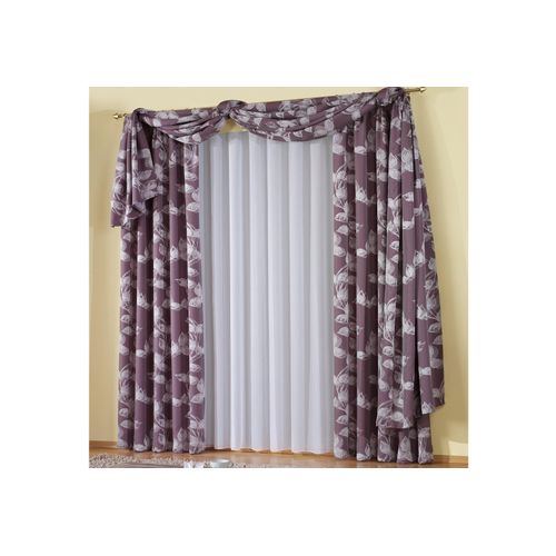 4004567109509 - Vorhang WIRTH Angie Gardinen Gr 145 cm Kräuselband 135 cm lila (flieder) Kräuselband Gardine 4004567109509 - Vorhang WIRTH Angie Gardinen Gr 145 cm Kräuselband 135 cm lila (flieder) Kräuselband Gardine