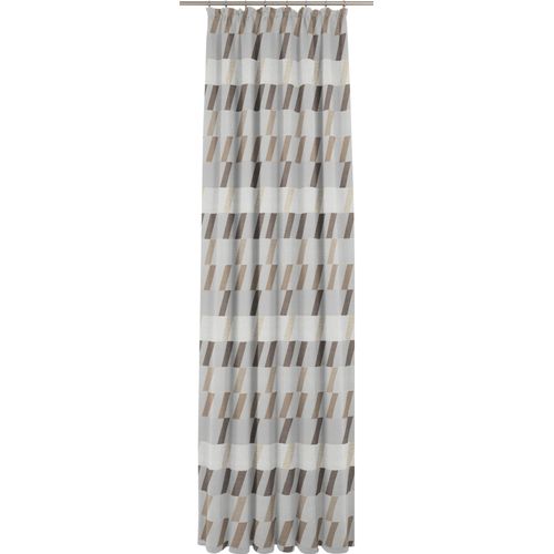 4004567226671 - Vorhang WIRTH Bray Gardinen Gr 145 cm Kräuselband 132 cm braun Kräuselband Gardine