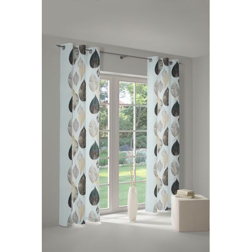 4004567123529 - Vorhang WIRTH Marek Gr 1 grau Gardinen 150cm Ösen 145cm Polyester B145cm H150cm 4004567123529 - Vorhang WIRTH Marek Gr 1 grau Gardinen 150cm Ösen 145cm Polyester B145cm H150cm