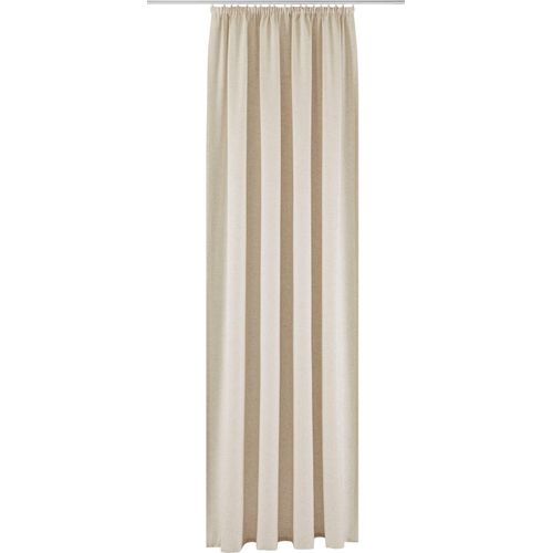4068222005001 - Gardine MY HOME Rudy Gr 1 beige B140cm H145cm Leinenstruktur Leinen Polyester Gardinen Halbtransparent Leinenlook Polyester-Leinen Mischung
