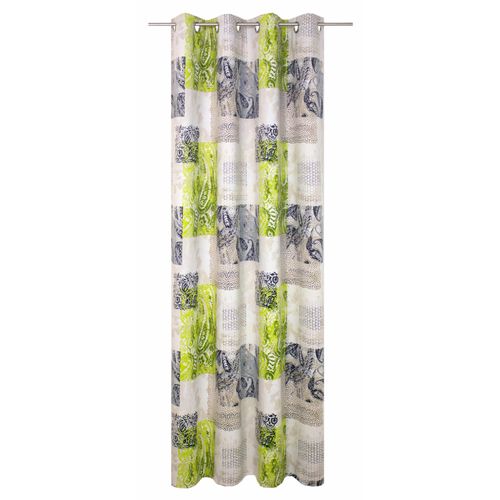 4004567155360 - Vorhang WIRTH JOLANDA Gr 1 grün Gardinen 150cm Ösen 145cm Polyester B145cm H150cm 4004567155360 - Vorhang WIRTH JOLANDA Gr 1 grün Gardinen 150cm Ösen 145cm Polyester B145cm H150cm