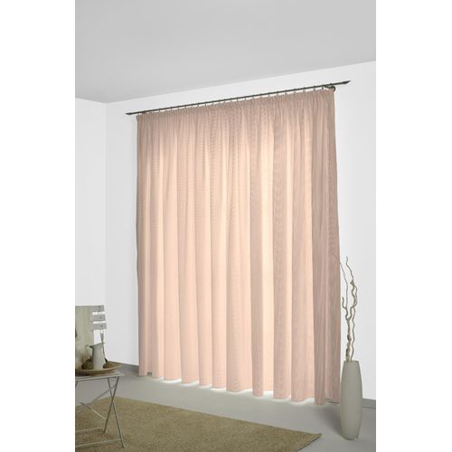 4004567335700 - Vorhang WIRTH Neveres Gr 1 beige (puder) B135cm H145cm Jacquard Baumwolle Gardinen 4004567335700 - Vorhang WIRTH Neveres Gr 1 beige (puder) B135cm H145cm Jacquard Baumwolle Gardinen