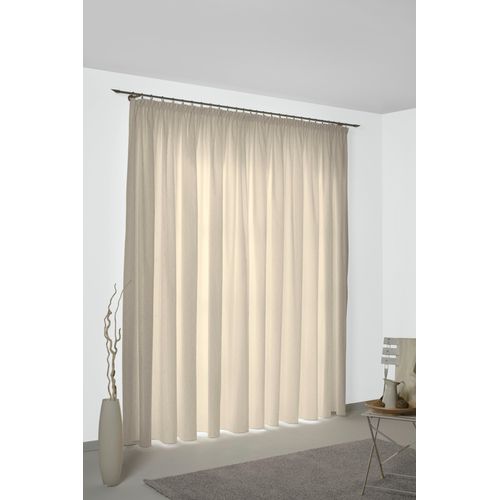 4004567341909 - Vorhang WIRTH Torbole Gr 1 braun (dunkelbraun) B65cm H125cm Jacquard Baumwolle Polyester Gardinen